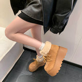 Women’s Chunky Platform Snow Boots – Ultra-Warm Fur-Lined Winter Booties