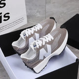 Damenmode Lässige weiße, vulkanisierte flache Sneaker – rutschfeste Gymnastik-Fitness-Atmungsaktive Mesh-Laufschuhe