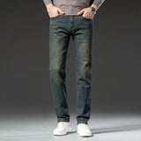 Herren Premium Vintage Jeans | Neue hochwertige elastische Business-Freizeit-Jeans