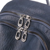 Weiche Damen-Schultertasche aus PU-Leder | Multifunktionaler Reise-Rucksack