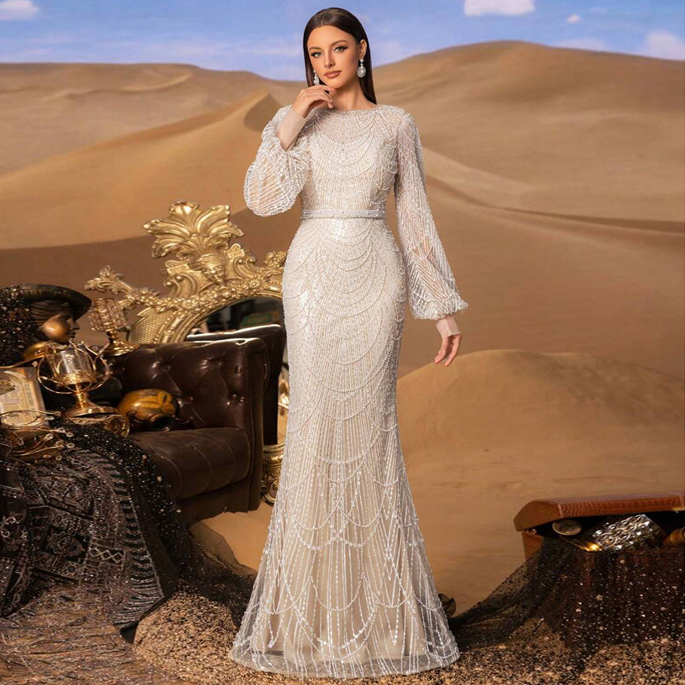 Luxury Mermaid Evening Dress | Happy Sharon Special Occasion Gown