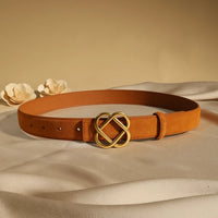 Braunes Wildleder