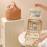 Hanging Cosmetic Bag for Women | Large Capacity Travel Toiletry Organizer