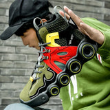 Luxuriöse Wheel-Sole Sneaker für Herren – Atmungsaktive Designer Fashion-Sneaker