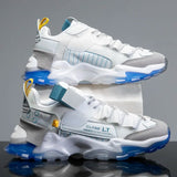 Luxury Mens Running Shoes – Professional Race Trainers – Breathable Male Sneakers