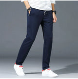 Men’s Loose Fit Stretch Tracksuit Bottoms | Gym Fitness Sportswear Joggers
