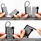 The "Texture-Grip" Banana Clip: 20/30 Tooth High-Capacity Comb