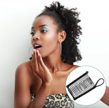 The "Texture-Grip" Banana Clip: 20/30 Tooth High-Capacity Comb