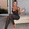 Sexy Y2K Leopard Print Jumpsuit – Sleeveless Backless Skinny Playsuit