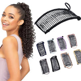 The "Texture-Grip" Banana Clip: 20/30 Tooth High-Capacity Comb