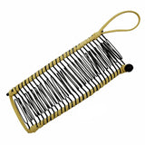 The "Texture-Grip" Banana Clip: 20/30 Tooth High-Capacity Comb