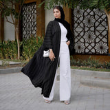 The "Flora" Spring Abaya: Stunning Printed Morocco Style Kaftan & Dubai Robe