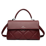 The Seoul-Chic Silhouette Luxury Soft Leather Handbag