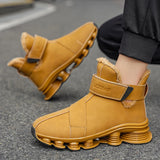 Der „Arctic-Core“ Winter-Trainer | Wasserdichter Luxus-Herrenstiefel | Plüschgefütterter warmer Sneaker