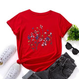 Oversize Damen Grafik-T-Shirt | Harajuku Style Baumwoll Kurzarm-T-Shirt