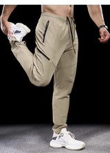 Men's Quick-Drying Sports Trousers | Gym Fitness & Running Training Pants
