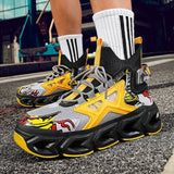 The Vanguard-X Elite | Signature Mens Luxury Trainer | Breathable Race-Spec Sneaker