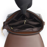 Die Petite-Luxe Silhouette einfarbige Handtasche aus hochwertigem Leder