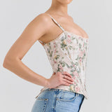 Das Blumenkorsett „Summer Bloom“ | Sexy Schnürtop