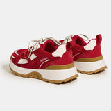 Damen Segeltuch Moral-Trainingsschuhe – Retro flache Sneaker
