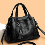 Women’s Luxury Leather Crossbody Bag – Designer Shoulder Handbag for Women