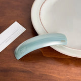 The "Mosaic Marble" Acetate Clip: Stunning Colorful Spring Barrette