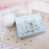 The Petite-Bow Silhouette Lolita Short Wallet