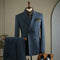 High-Quality 3-Piece Men’s Suit – Slim Fit Double-Breasted Formal Business Set