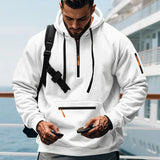 The Heritage Heavyweight: Men's American-Style Loose Fit Fleece-Lined Hoodie