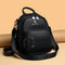 3-in-1 Damen-Rucksack aus weichem Leder | Große Reisetasche