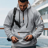 The Heritage Heavyweight: Men's American-Style Loose Fit Fleece-Lined Hoodie