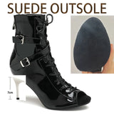 Professional Women’s Latin Dance Sandals – Thin High Heel Stilettos