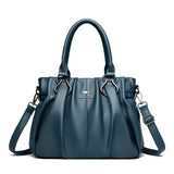 Women’s Genuine Soft Leather Tote Bag – Luxury Large Capacity Handbag