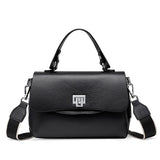 The Envelope-Elite Silhouette Genuine Leather Top-Handle Handbag