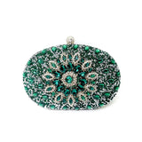 Luxury Crystal Diamond Evening Clutch | Elegant Wedding Cell Phone Purse