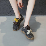 Deutsche Trainingsschuhe für Damen aus echtem Leder – Rutschfeste Retro GAT Sneaker