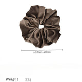 Retro Simple Velvet Large Hair Scrunchies for Women
