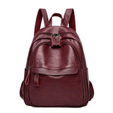 Luxury Designer Women's Leather Backpack | High Quality Casual Daypack
