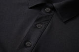 Herren Quick-Dry Sport-Poloshirt – Atmungsaktives Mesh Kurzarm-T-Shirt mit Revers