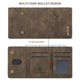 2-in-1 Detachable Magnetic Wallet Case for iPhone 17 16 15 14 Pro Max