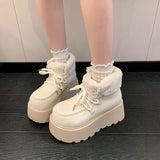 Women’s Chunky Platform Snow Boots – Ultra-Warm Fur-Lined Winter Booties