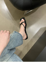 Damen Bequeme Strand-Flip-Flops – Lässige Slip-On-Pantoletten, Modische Anzieh-Slides