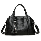 Women’s Luxury Leather Crossbody Bag – Designer Shoulder Handbag for Women