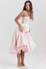 Women's Summer French Corset Waist Summer Evening Gown