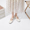 Women’s Genuine Leather Mary Jane Shoes – Square Toe Ballet Flats