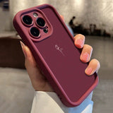 Rosa minimalistische Linienkunst Handyhülle für iPhone 17 Pro Max 16 15 14 13 12 11