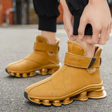 Der „Arctic-Core“ Winter-Trainer | Wasserdichter Luxus-Herrenstiefel | Plüschgefütterter warmer Sneaker