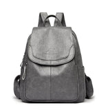 Women's Soft Leather Fashion Backpack | Ladies Designer Shoulder Bag