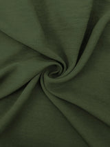 Premium Green Heritage Dress | Sophisticated Loose-Silhouette Abaya