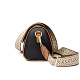 Stone Pattern PU Leather Shoulder Bag | Fashion Mother's Crossbody Bag